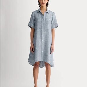 Everlane Daytripper Dress in Striped Linen